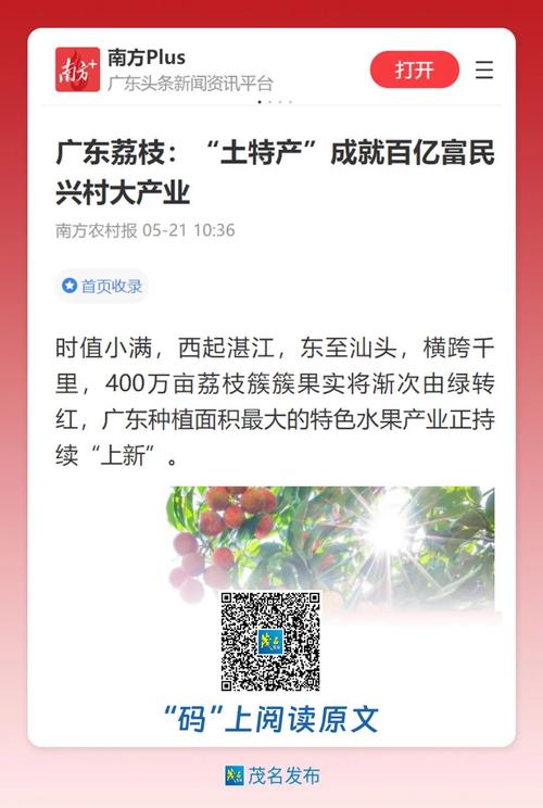 甜蜜升级！解锁荔乡茂名的全新打开方式丨发布会看广东