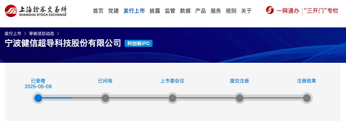 健信超导IPO：“左手分红、右手募资” 研发费用率仅个位数